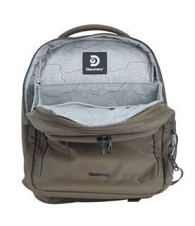 Plecak na laptopa z poliestru Discovery Downtown 942 khaki