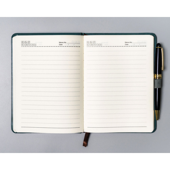 Notes B6 w linie Peterson NOT-6-LN-53 zielony