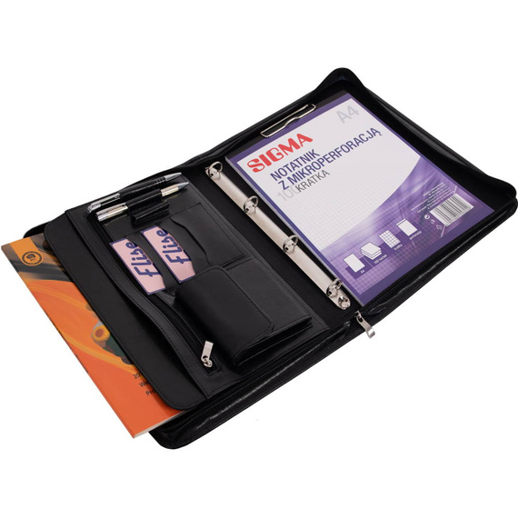 Biwuar skórzany Tizano BWS07 czarny