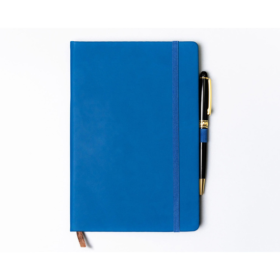 Notes A5 w linie Peterson NOT-6-LN-52 niebieski