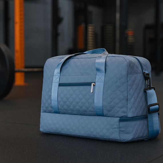 Torba sportowa z poliestru Peterson PIK-01 jasnoniebieska