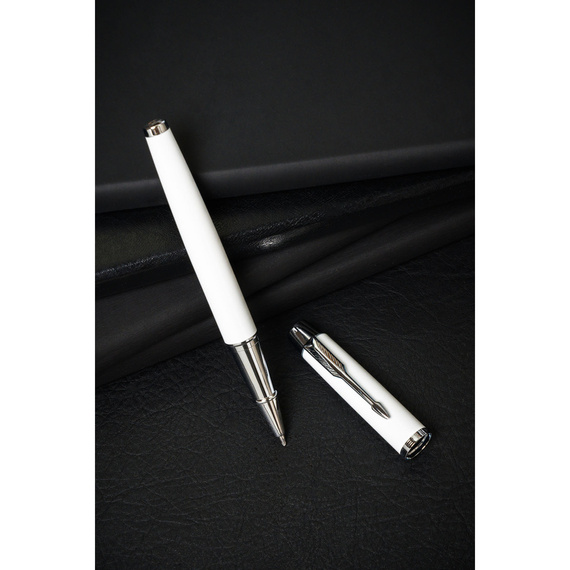 Długopis metalowy Peterson 222-GB biało-srebrny