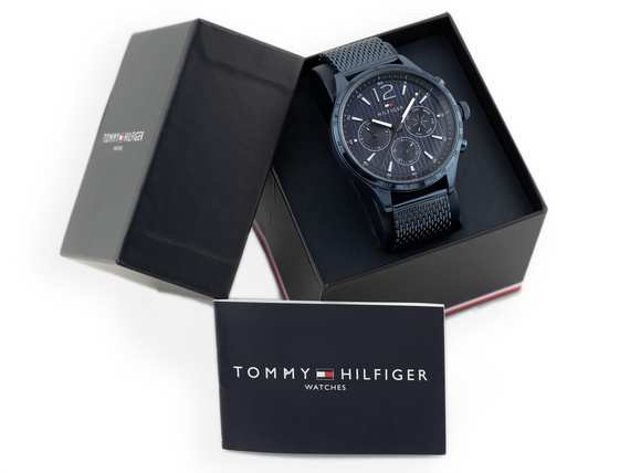 Zegarek męski fashion Tommy Hilfiger 1791471 niebieski