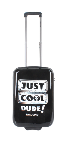 Walizka kabinowa ABS Saxoline Just Cool 52 czarna