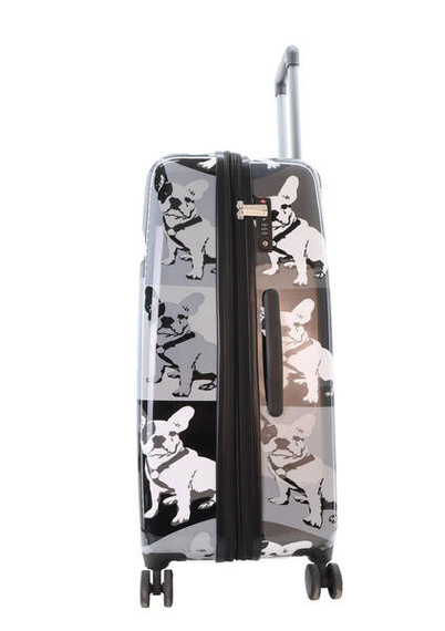 Walizka duża ABS Saxoline Bulldog Mono 78 czarna