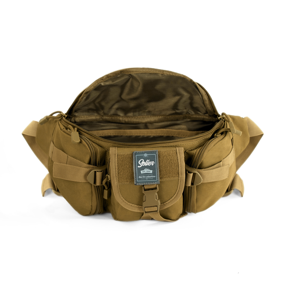 Nerka biodrowa cordurowa Solier SV27 khaki