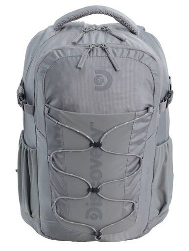 Plecak na laptopa z poliestru Discovery Outdoor 612 szary
