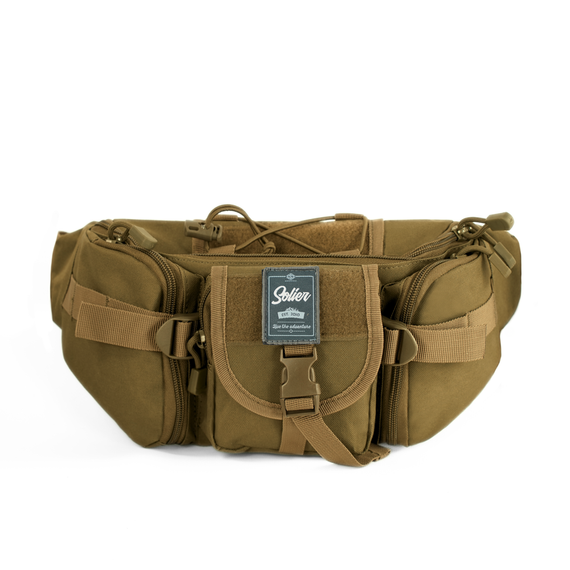 Nerka biodrowa cordurowa Solier SV27 khaki