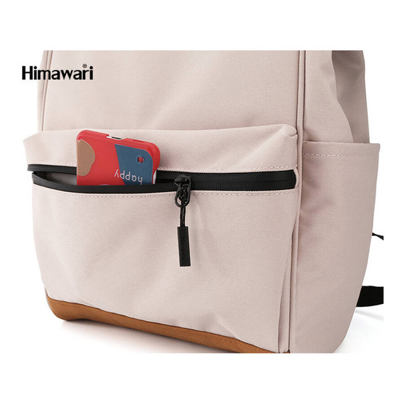 Plecak damski na laptopa Himawari 124 jasnopomarańczowy