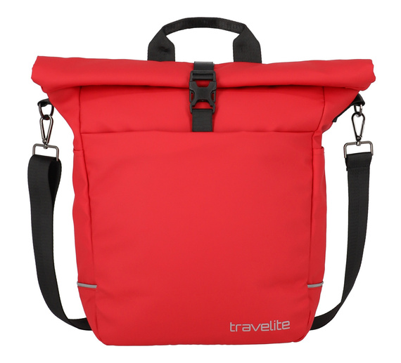 Torba na rower Travelite Basics czerwona