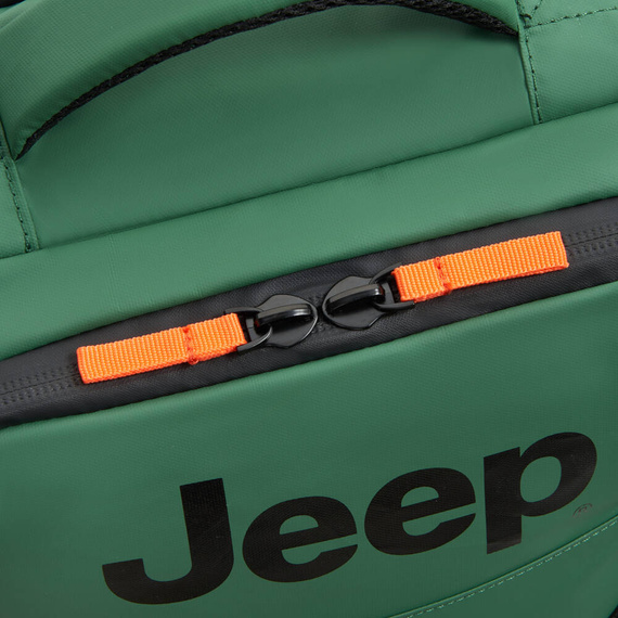 Torba podróżna z poliestru Delsey Jeep mała zielona