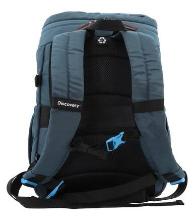 Plecak na laptopa z poliestru Discovery Icon 723 niebieski