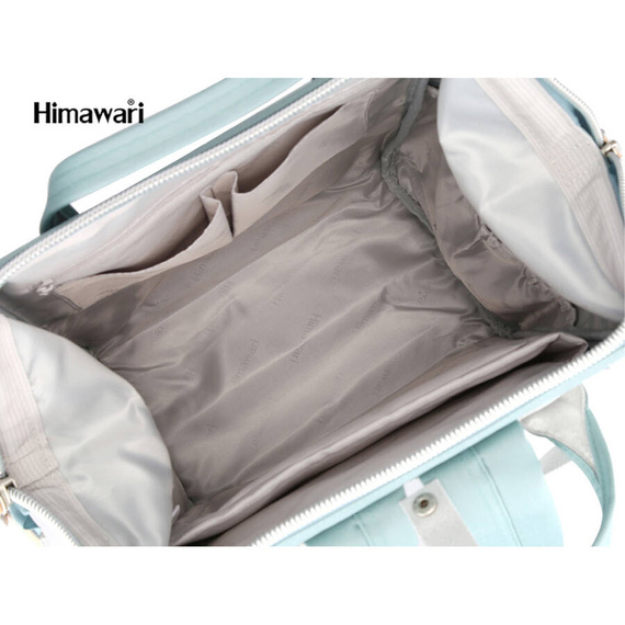 Plecak damski na laptopa Himawari 1881 miętowy