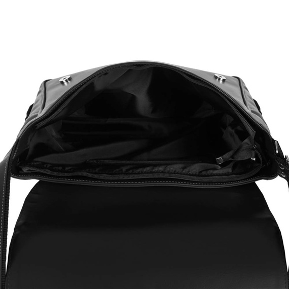 Torba na laptopa męska z eko skóry Tizano E2 czarna