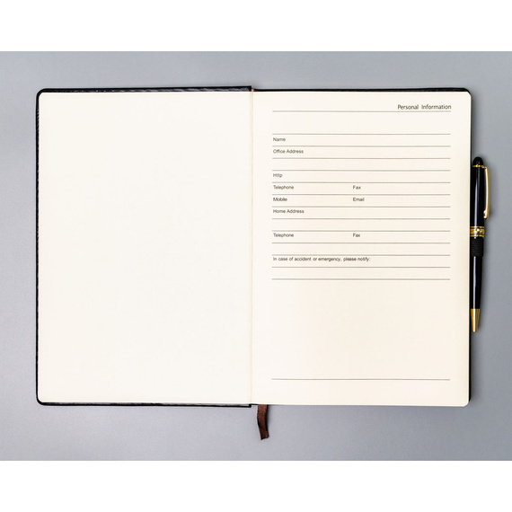 Notes B5 w kropki Peterson NOT-6-KP-51 czarny