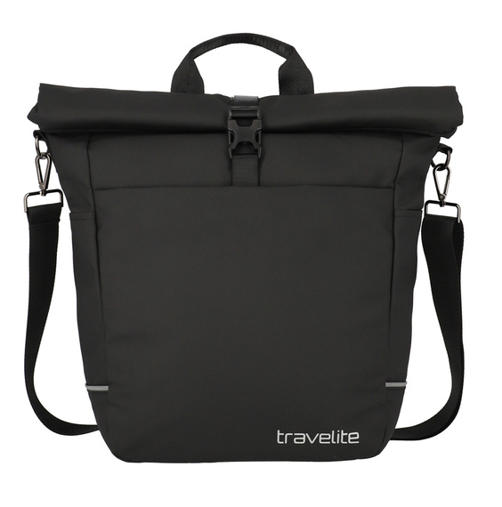 Torba na rower Travelite Basics czarna