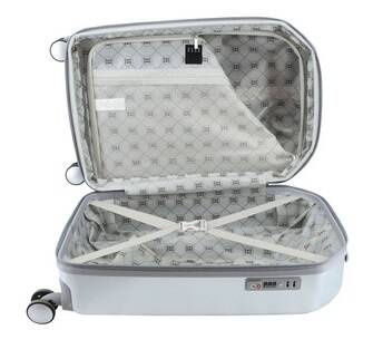 Walizka kabinowa ABS Elle Diamond 55 srebrna